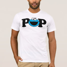 Camiseta Sesame Street Cookie Monster - Aniversário Pop