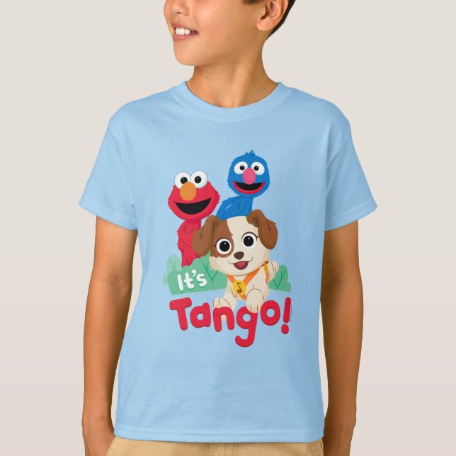 Camiseta Sesame Street | É Tango Com Elmo E Grover (Frente)