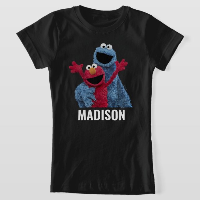 Camiseta Sesame Street | Elmo & Cookie Monster (Postura )