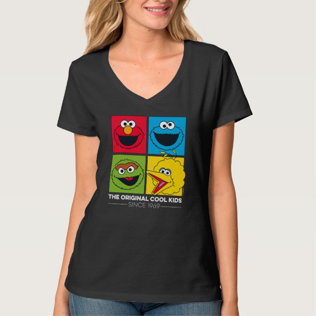 Camiseta Sesame Street | os miúdos legal originais (Frente)