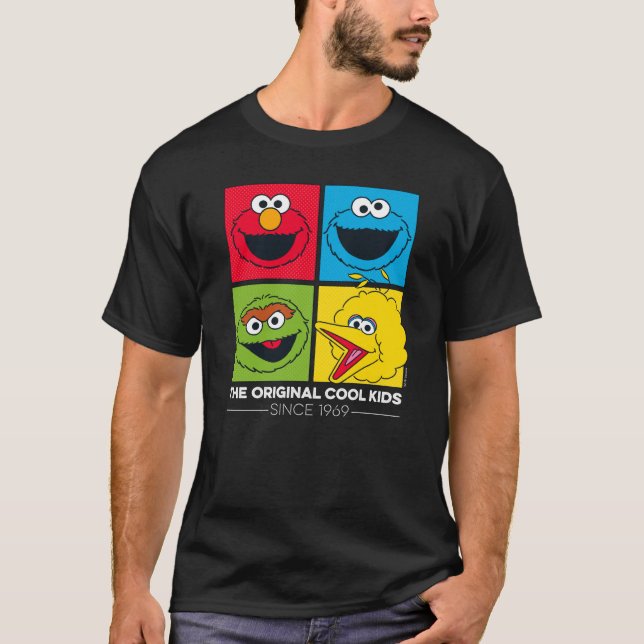 Camiseta Sesame Street | os miúdos legal originais (Frente)
