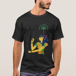 Camiseta Seshat T Shirt Egípcia Deusa Antigo Egito Hier
