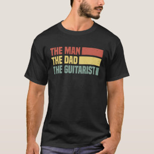 Camiseta Sessão de Percussão de Guitarra Baixista