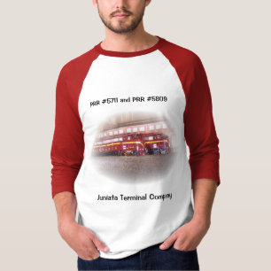 Camiseta Sessão fotográfica da noite da estrada de ferro 