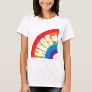 Camiseta Seta Arco-Íris