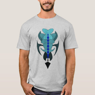 Camiseta Seta Azul