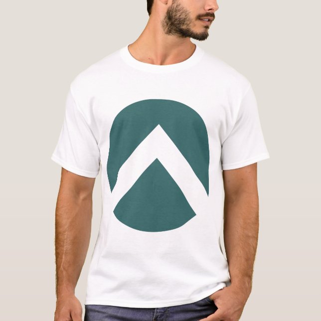 Camiseta Seta Chevron Círculo (Frente)
