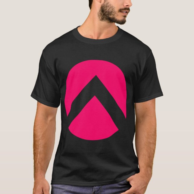Camiseta Seta Chevron Círculo (Frente)