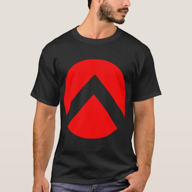 Camiseta Seta Chevron Círculo (Frente)