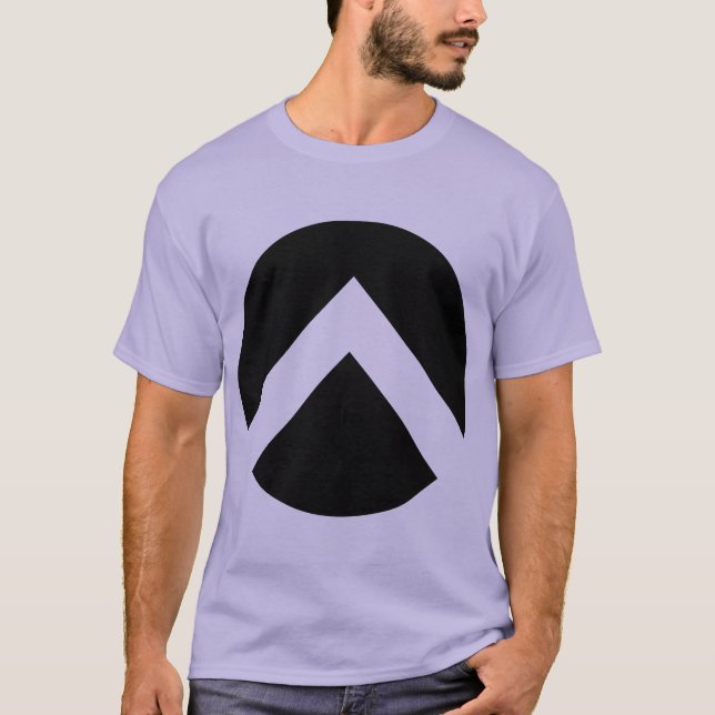 Camiseta Seta Chevron Círculo (Frente)