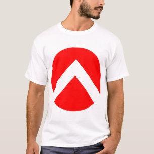 Camiseta Seta Chevron em Círculo