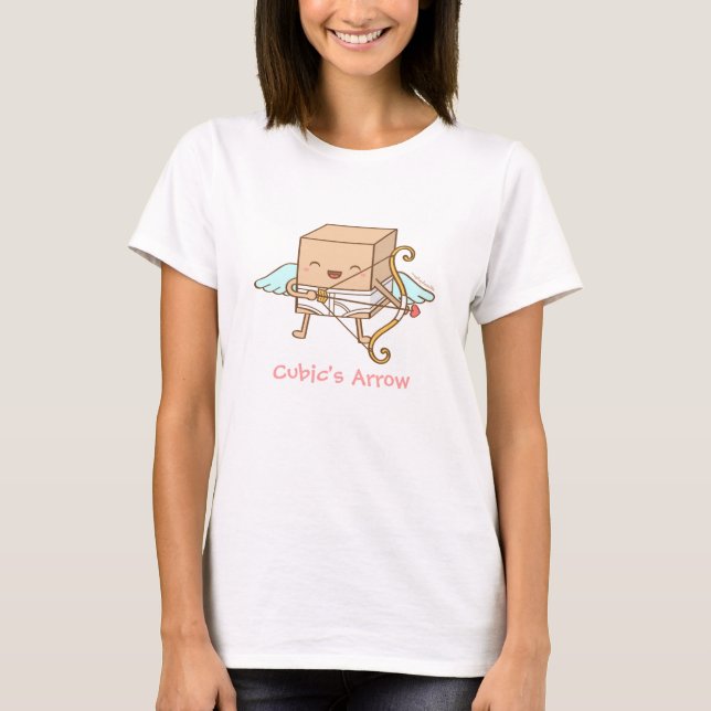 Camiseta Seta Cupida Cúbica Cúbica Cubica Cubica Cubal Engr (Frente)