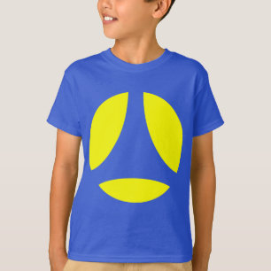Camiseta Seta da bola de curva