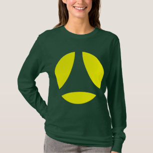 Camiseta Seta da bola de curva