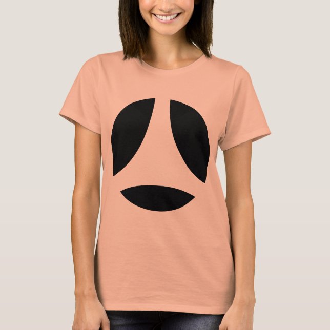 Camiseta Seta de Bola de Curva (Frente)