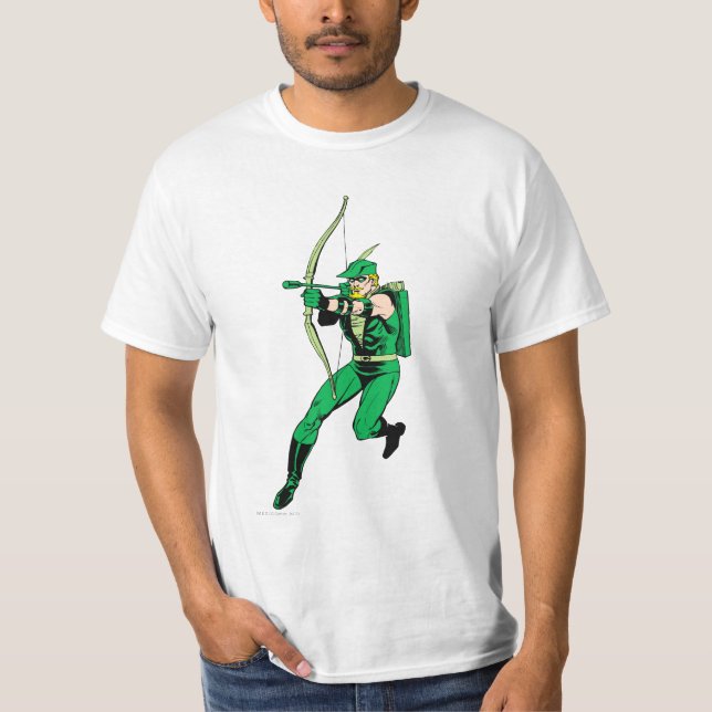 Camiseta Seta de Fotografação em Seta Verde (Frente)