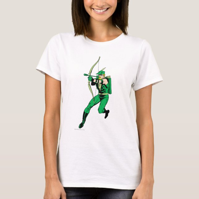 Camiseta Seta de Fotografação em Seta Verde (Frente)