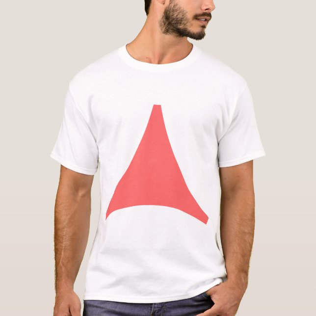 Camiseta Seta de três lados (Frente)