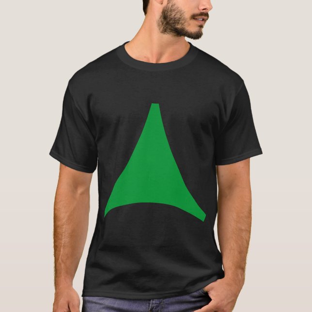Camiseta Seta de três lados (Frente)