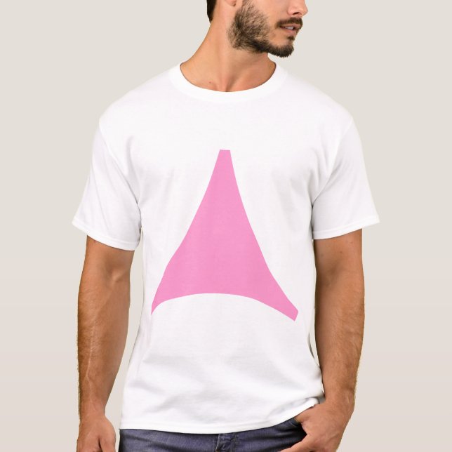 Camiseta Seta de três lados (Frente)