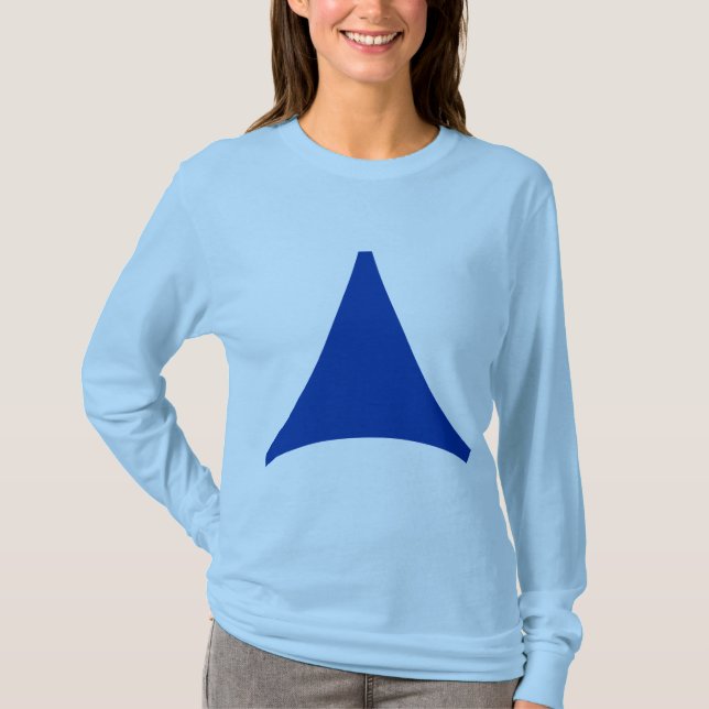 Camiseta Seta de três lados (Frente)