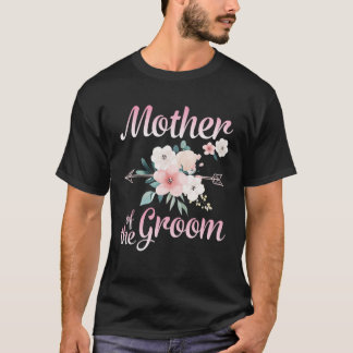 Camiseta Seta Flor Feliz Mãe Da Noiva Husba