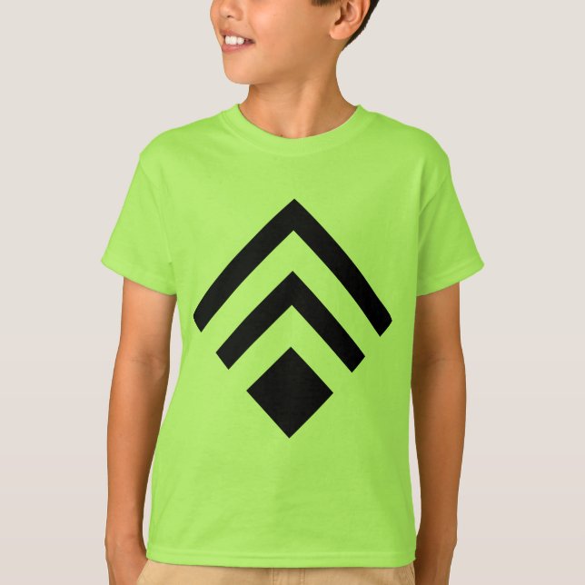 Camiseta Seta Geométrica 02 - Preto (Frente)