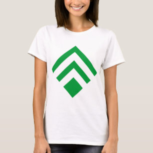 Camiseta Seta Geométrica 02 - Verde-Grama