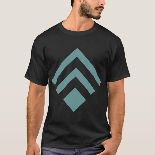 Camiseta Seta Geométrica 02 - Verde Oceânico (Frente)