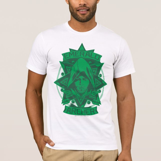 Camiseta Seta | Gráfico Emerald Archer (Frente)