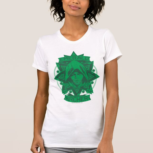 Camiseta Seta | Gráfico Emerald Archer (Frente)