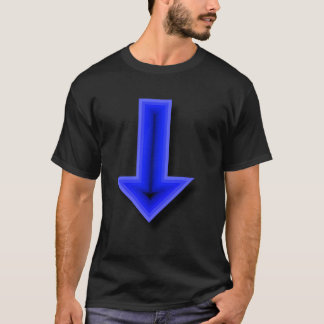 Camiseta Seta para Baixo Apontando para Baixo