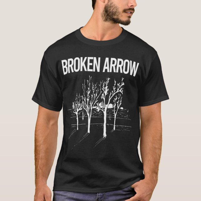 Camiseta Seta Quebrada das Árvores de Rua (Frente)