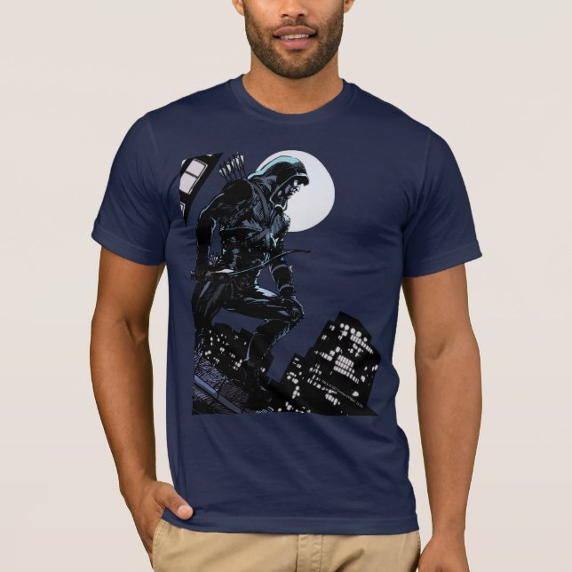 Camiseta Seta | Seta Verde À Luz Do Luar (Frente)