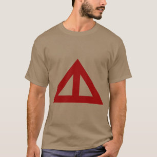 Camiseta Seta Triangular Dividida