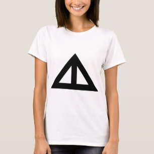 Camiseta Seta Triangular Dividida