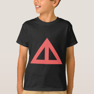 Camiseta Seta Triangular Dividida