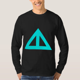 Camiseta Seta triangular dividida