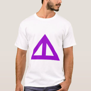 Camiseta Seta Triangular Dividida