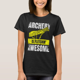Camiseta Setas De Caça E Alvos De Arqueiros De Arcos De Vin