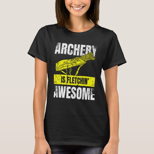 Camiseta Setas De Caça E Alvos De Arqueiros De Arcos De Vin (Frente)