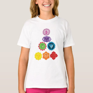 Camiseta sete chakras babado