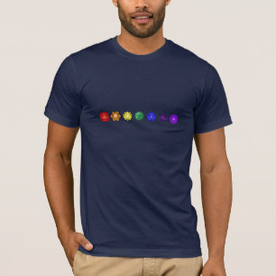 Camiseta Sete Chakras horizontal