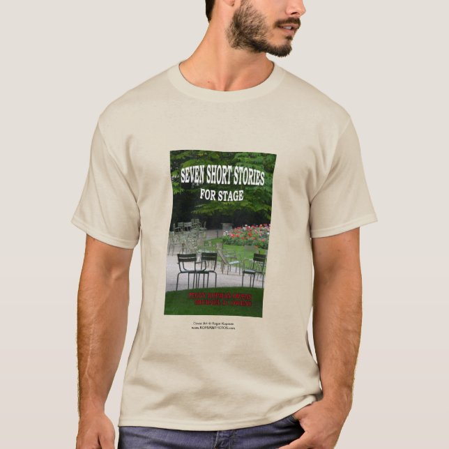 Camiseta "Sete histórias curtas para o Palco" (Frente)