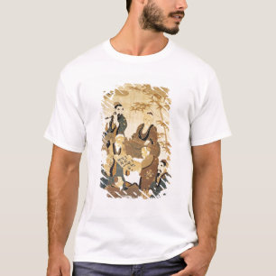 Camiseta Sete sábios na floresta de bambu
