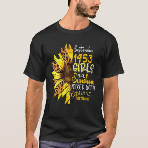Camiseta Setembro De 1953 Meninas Estão Misturadas Com Hurr