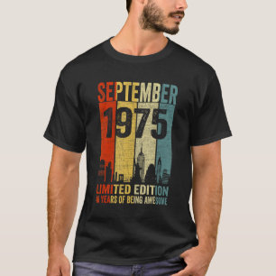 Camiseta Setembro De 1975 48 Anos De Esforço