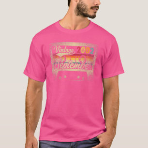 Camiseta Setembro De 2002 20 Aniversário De 20 Anos