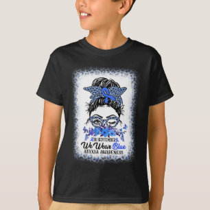 Camiseta Setembro Vestimos Azul Ataxia Sensibilização Mensa