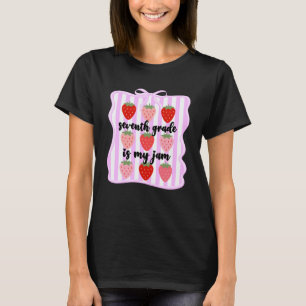 Camiseta Sétima Série é Minha Paixão Morango 7º Ano Ensino